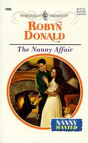 Cover of: Nanny Affair (Nanny Wanted) (Presents , No 1980)