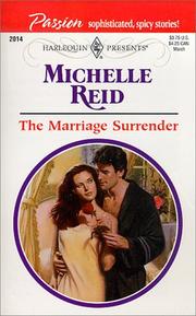 Cover of: Marriage Surrender (Presents Passion)