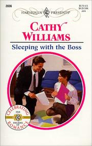 Cover of: Sleeping With The Boss (9 To 5) (Harlequin Presents, 2036)