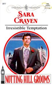 Cover of: Irresistible Temptation (Notting Hill Grooms)