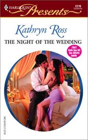 Cover of: The Night Of The Wedding: Do Not Disturb