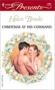 Cover of: Christmas At His Command  (Christmas) by Helen Brooks