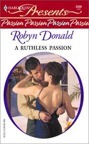 Cover of: A Ruthless Passion  (Passion)