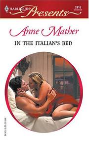 Cover of: In The Italian's Bed: Foreign Affairs (Harlequin Presents)
