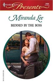 Cover of: Bedded By the Boss | Miranda Lee