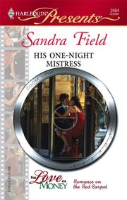 His One-Night Mistress by Sandra Field