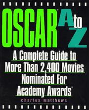 Cover of: Oscar A to Z