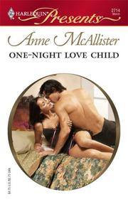 Cover of: One-Night Love Child by Anne McAllister