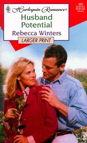 Cover of: Husband Potential by Rebecca Winters