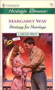 Cover of: Strategy for Marriage  (Contract Brides)