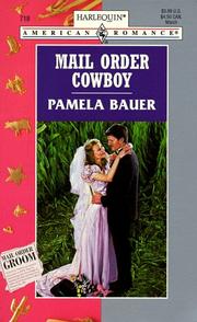 Cover of: Mail Order Cowboy