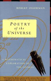 Cover of: Poetry of the Universe by Robert Osserman