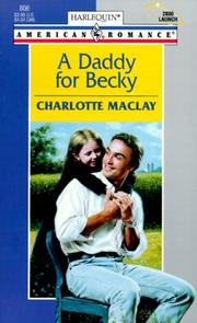 Cover of: Daddy For Becky