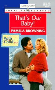 Cover of That's Our Baby! by Pamela Browning
