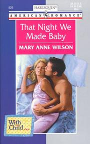 Cover of: mary anne wilson
