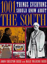 Cover of: 1001 things everyone should know about the South
