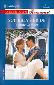 Cover of: Sgt. Billy's Bride by Bonnie Gardner