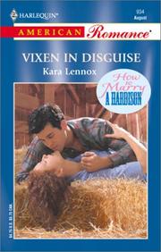 Cover of: Vixen In Disguise (How to Marry a Hardison)