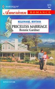 Cover of: Priceless marriage by Bonnie Gardner