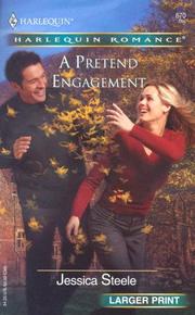 Cover of: A Pretend Engagement by Jessica Steele, Jessica Steele