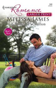 Cover of: A Mother In A Million (Larger Print Harlequin Romance: Heart to Heart) by Melissa James