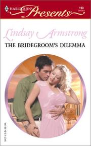Cover of: The Bridegroom's Dilemma (Harlequin Presents, #193) by 