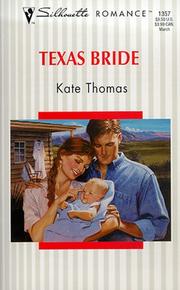 Cover of: Texas Bride (Silhouette Romance, 1357)