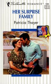 Cover of: Her Surprise Family  (With These Rings) by Thayer