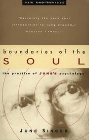 Cover of: Boundaries of the soul by June Singer