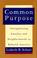 Cover of: Common purpose