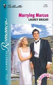 Cover of: Marrying Marcus (Virgin Bride)