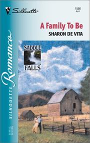 Cover of: A Family To Be (Saddle Falls)