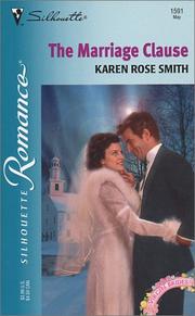 Cover of: The Marriage Clause (Virgin Brides) by Karen Rose Smith