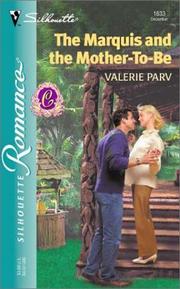 Cover of: The Marquis and the Mother - to - Be  (The Carramer Legacy)