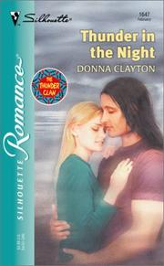 Cover of: Thunder in the Night  (The Thunder Clan)
