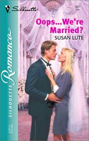 Cover of: Oops--We're Married? by Susan Lute