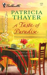 Cover of: A taste of paradise by Patricia Thayer