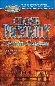 Cover of: Close proximity