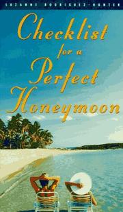 Cover of: Checklist for a perfect honeymoon
