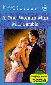 Cover of: One - Woman Man (Intrigue , No 480)