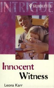Cover of: Innocent Witness (Intrigue, 574) | Karr