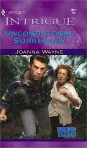 Cover of: Unconditional Surrender by Joanna Wayne