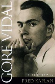 Cover of: Gore Vidal by Kaplan, Fred