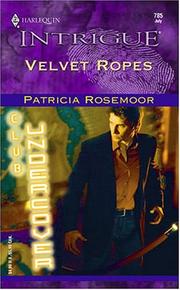 Cover of: Velvet ropes