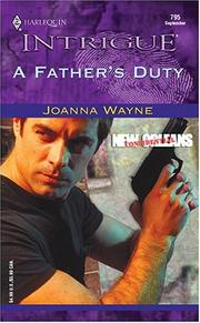 Cover of: A Father's Duty: New Orleans Confidential (Intrigue)