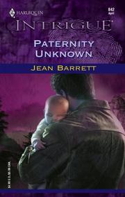 Cover of: Paternity unknown by Jean Barrett