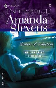 Cover of: Matters of seduction