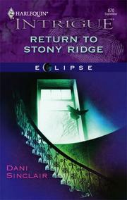 Cover of: Return to Stony Ridge