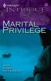 Cover of: Marital privilege