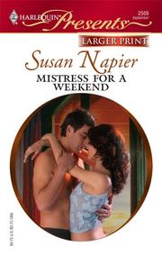 Cover of: Mistress For A Weekend